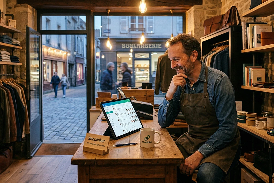 Bienvenue sur Shoplinker : la fin de la solitude du commerçant indépendant